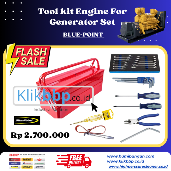 Tool kit Engine For Generator Set Blue-Point