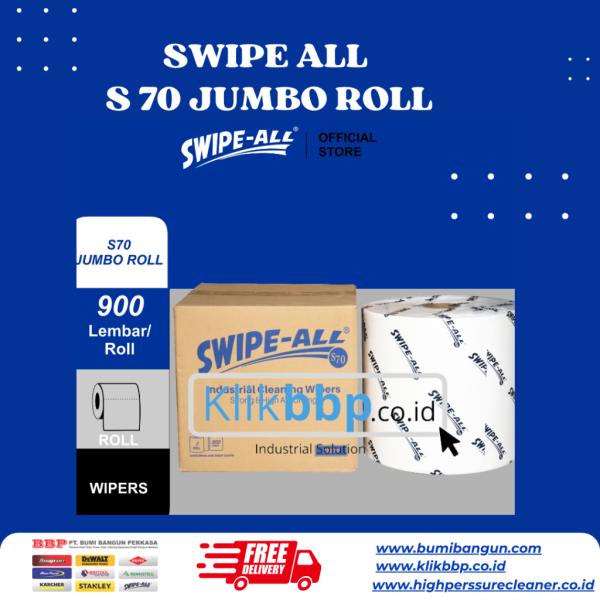 SWIPE-ALL S70 JUMBO ROLL