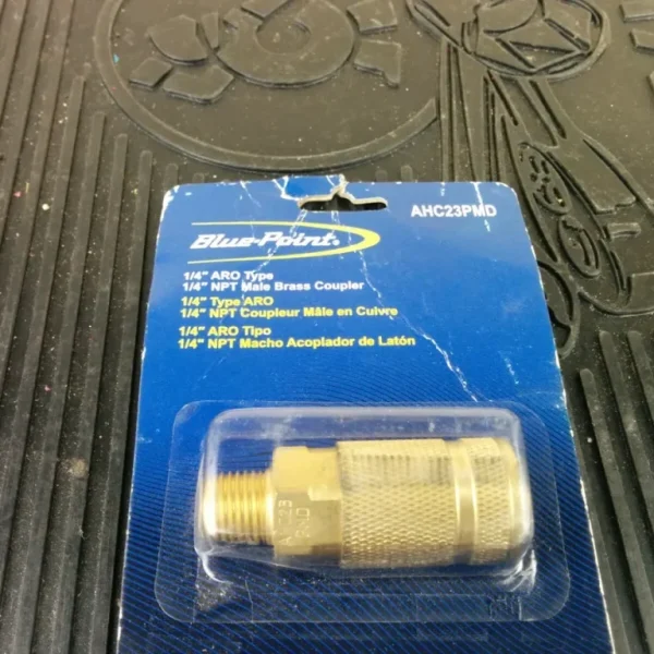 Blue-Point AHC23PMD Quick Coupler Male, Thread Size 1/4" - NPT, Style ARO