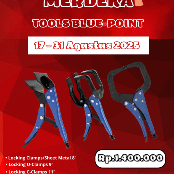 Promo Merdeka Tools Blue-Point – Locking Clamps Set Harga Spesia